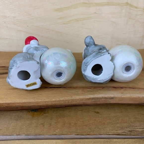 House of Lloyd Mice Mouse Salt Pepper Shakers 1986 with Box Vintage Christmas - Picture 4 of 8
